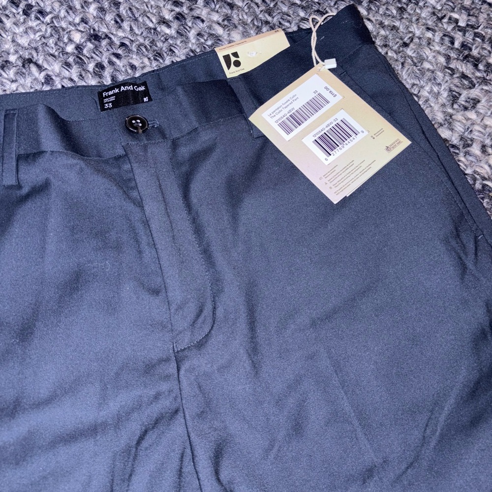 Men's Frank And Oak Colin Navy Pants